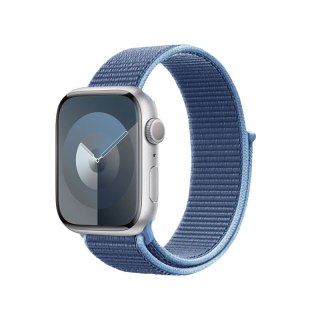 Crong Nylon - Pasek sportowy do Apple Watch 42/44/45/46/49 mm (Ocean Blue)