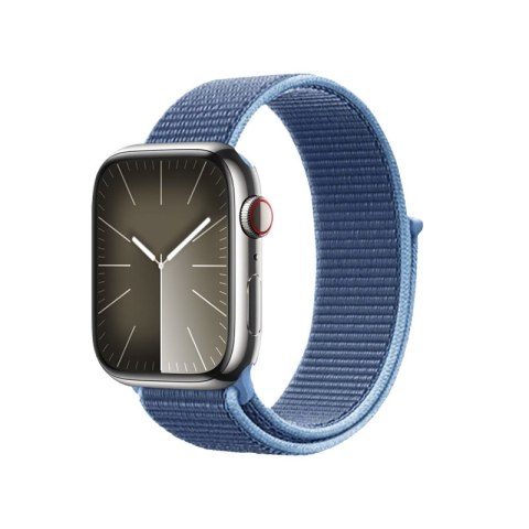 Crong Nylon - Pasek sportowy do Apple Watch 42/44/45/46/49 mm (Ocean Blue)
