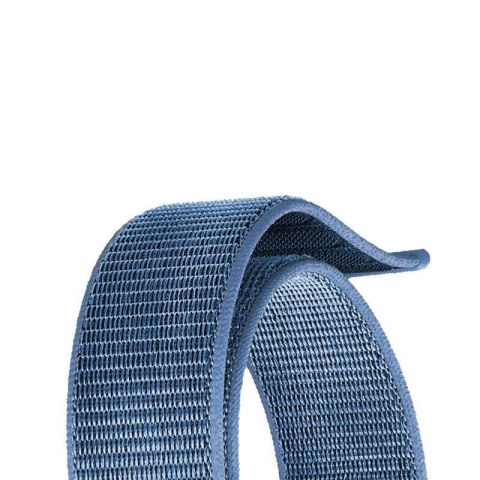 Crong Nylon - Pasek sportowy do Apple Watch 42/44/45/46/49 mm (Ocean Blue)
