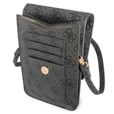 Guess 4G Big Metal Logo Phone Bag - Torba z przegrodą na smartfona (czarny) Guess 4G Big Metal Logo Phone Bag - Torba z przegrodą na smartfona (czarny)