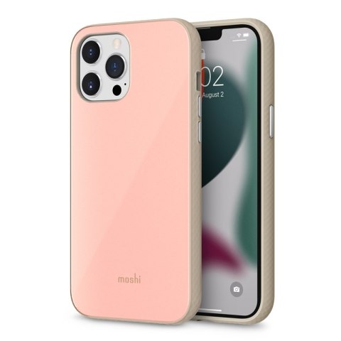 Moshi iGlaze Slim Hardshell Case - Etui iPhone 13 Pro Max (system SnapTo) (Dahlia Pink) Moshi iGlaze Slim Hardshell Case - Etui iPhone 13 Pro Max (system SnapTo) (Dahlia Pink)