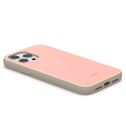 Moshi iGlaze Slim Hardshell Case - Etui iPhone 13 Pro Max (system SnapTo) (Dahlia Pink) Moshi iGlaze Slim Hardshell Case - Etui iPhone 13 Pro Max (system SnapTo) (Dahlia Pink)