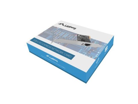 LANBERG KARTA SIECIOWA PCI-E 1X RJ45 1GB RTL8111C ŚLEDŹ LOW PROFILE PCE-1GB-201 LANBERG KARTA SIECIOWA PCI-E 1X RJ45 1GB RTL8111C ŚLEDŹ LOW PROFILE PCE-1GB-201