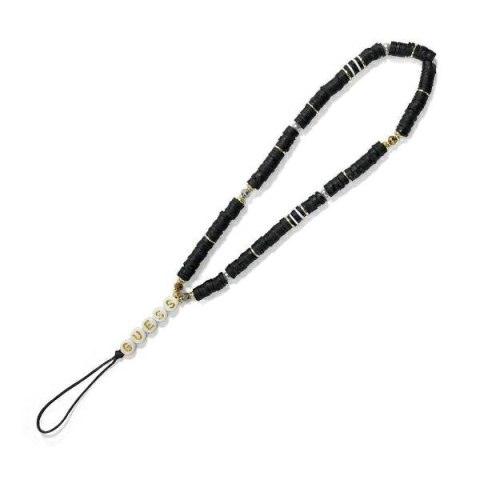 Guess Phone Strap Heishi Beads - Zawieszka do telefonu (Black) Guess Phone Strap Heishi Beads - Zawieszka do telefonu (Black)