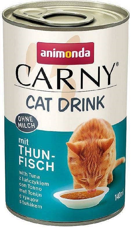 ANIMONDA Carny Cat Drink Napój z tuńczykiem - przysmak dla kota - 140 ml ANIMONDA Carny Cat Drink Napój z tuńczykiem - przysmak dla kota - 140 ml