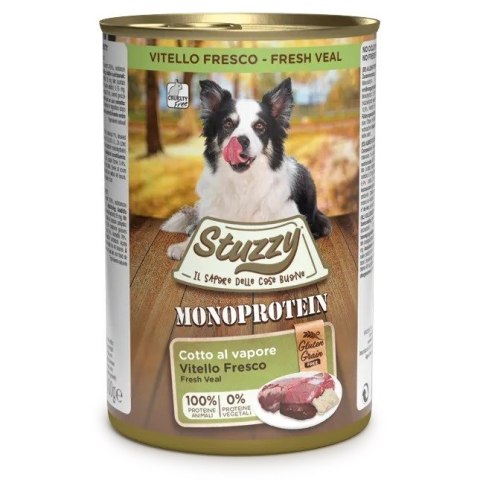 STUZZY dla psów Monoprotein Cielęce 400g STUZZY dla psów Monoprotein Cielęce 400g