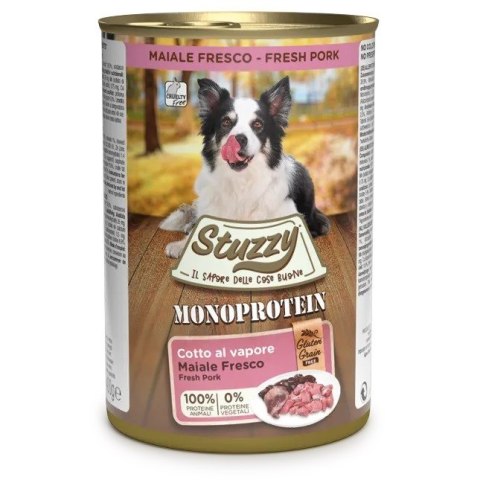 STUZZY dla psów Monoprotein Wieprzowe 400g STUZZY dla psów Monoprotein Wieprzowe 400g