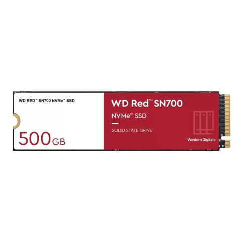 Dysk SSD WD Red SN700 WDS500G1R0C (500 GB ; M.2; PCIe NVMe 3.0 x4) Dysk SSD WD Red SN700 WDS500G1R0C (500 GB ; M.2; PCIe NVMe 3.0 x4)
