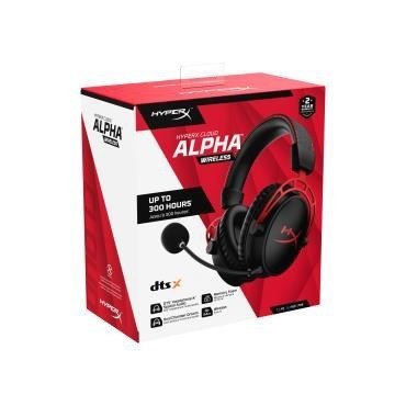 Zestaw słuchawkowy Cloud Alpha Wireless czerwony Zestaw słuchawkowy Cloud Alpha Wireless czerwony
