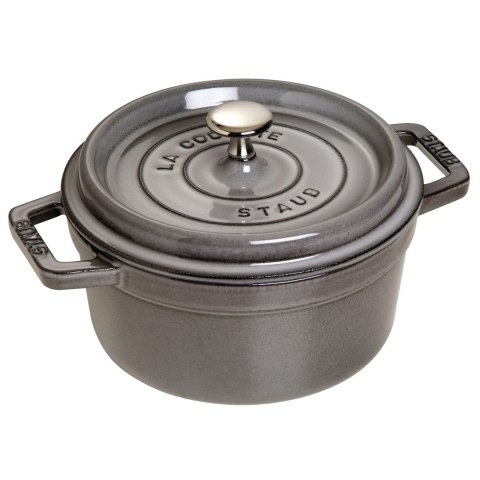 Garnek żeliwny okrągły STAUB 40509-484-0 - grafitowy 1.7 ltr Garnek żeliwny okrągły STAUB 40509-484-0 - grafitowy 1.7 ltr