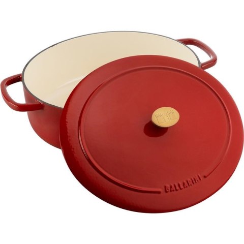 Garnek żeliwny owalny BALLARINI BELLAMONTE 75003-566-0 - 5,5 ltr czerwony Garnek żeliwny owalny BALLARINI BELLAMONTE 75003-566-0 - 5,5 ltr czerwony