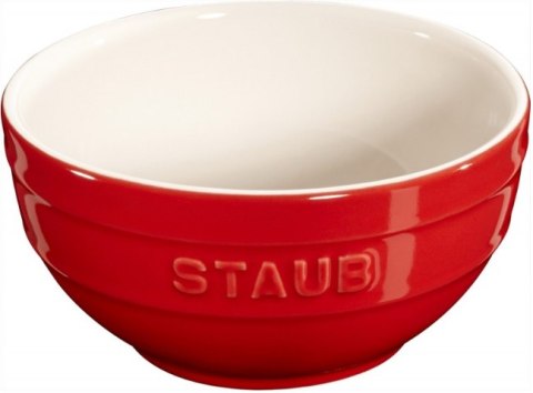Zestaw 4 misek okrągłych STAUB 40508-146-0 - czerwony 14 cm Zestaw 4 misek okrągłych STAUB 40508-146-0 - czerwony 14 cm