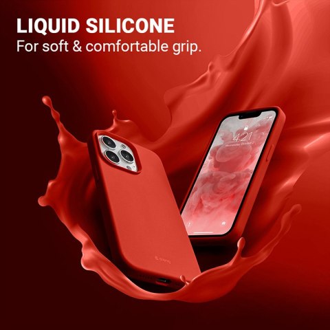 Crong Color Cover - Etui iPhone 13 Pro Max (czerwony) Crong Color Cover - Etui iPhone 13 Pro Max (czerwony)