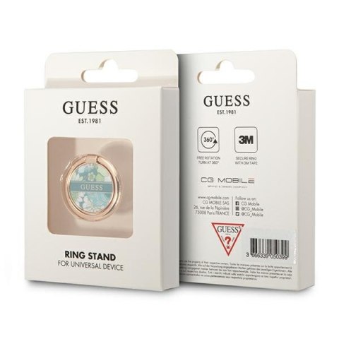 Guess Ring Stand Flower - Magnetyczny uchwyt na palec do telefonu (Green) Guess Ring Stand Flower - Magnetyczny uchwyt na palec do telefonu (Green)