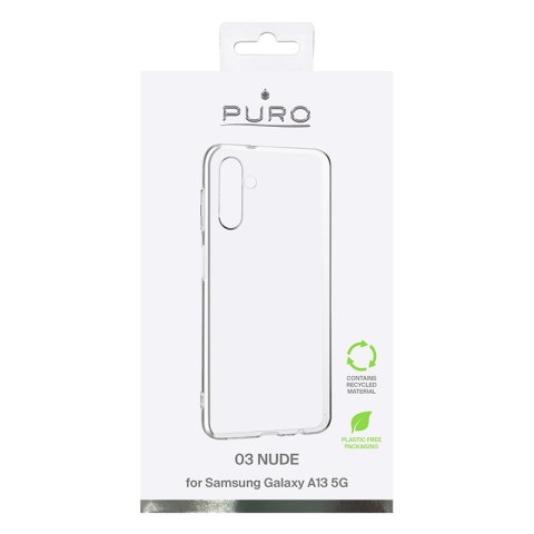 PURO 0.3 Nude - Etui ekologiczne Samsung Galaxy A13 5G (przezroczysty) PURO 0.3 Nude - Etui ekologiczne Samsung Galaxy A13 5G (przezroczysty)
