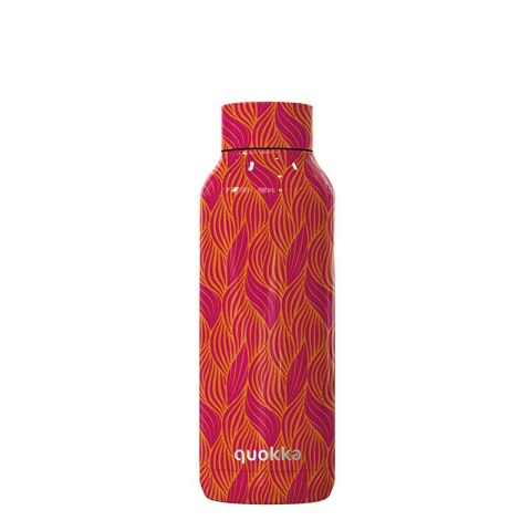 Quokka Solid - Butelka termiczna ze stali nierdzewnej 510 ml (Orange Bloom) Quokka Solid - Butelka termiczna ze stali nierdzewnej 510 ml (Orange Bloom)