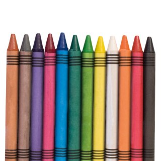 Topwrite - Kredki świecowe, woskowe 12 kolorów