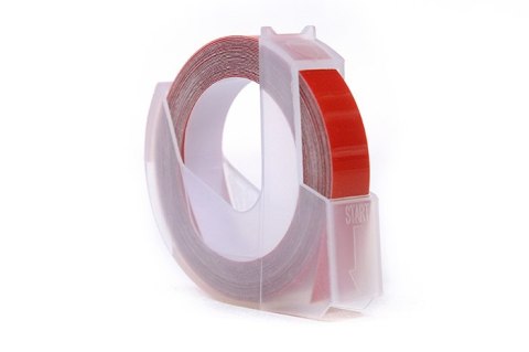 Taśma 3D JetWorld Zamiennik Dymo Biały na Czerwonym (do wytłaczania, emboss) 9mm x 3m (S0898150) Taśma 3D JetWorld Zamiennik Dymo Biały na Czerwonym (do wytłaczania, emboss) 9mm x 3m (S0898150)