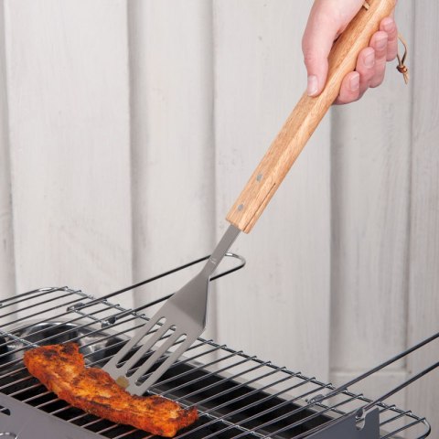 BBQ - szpatuła do grillowania dębowa rączka 41 cm BBQ - szpatuła do grillowania dębowa rączka 41 cm