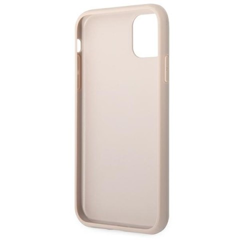 Guess 4G Metal Gold Logo - Etui iPhone 11 (różowy)