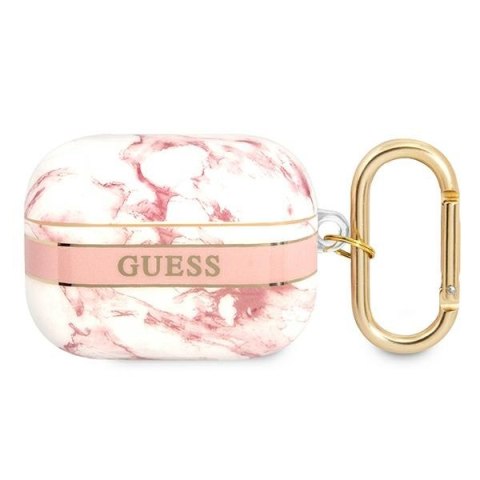 Guess Marble Strap - Etui Airpods Pro (Pink) Guess Marble Strap - Etui Airpods Pro (Pink)