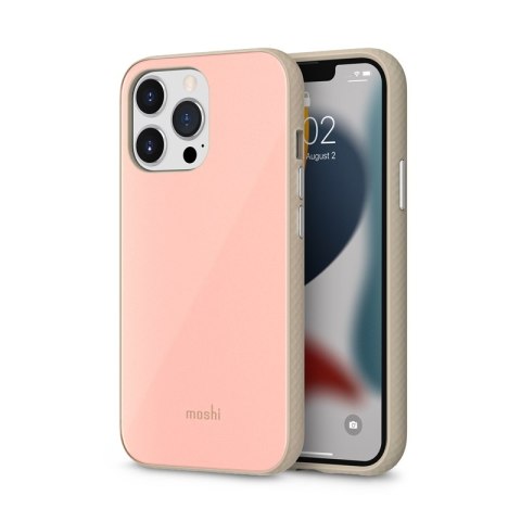 Moshi iGlaze Slim Hardshell Case - Etui iPhone 13 Pro (system SnapTo) (Dahlia Pink) Moshi iGlaze Slim Hardshell Case - Etui iPhone 13 Pro (system SnapTo) (Dahlia Pink)