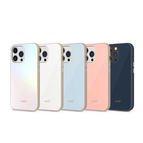 Moshi iGlaze Slim Hardshell Case - Etui iPhone 13 Pro (system SnapTo) (Dahlia Pink) Moshi iGlaze Slim Hardshell Case - Etui iPhone 13 Pro (system SnapTo) (Dahlia Pink)