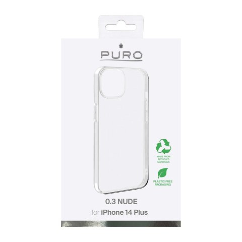 PURO 0.3 Nude - Etui iPhone 14 Plus (przezroczysty) PURO 0.3 Nude - Etui iPhone 14 Plus (przezroczysty)