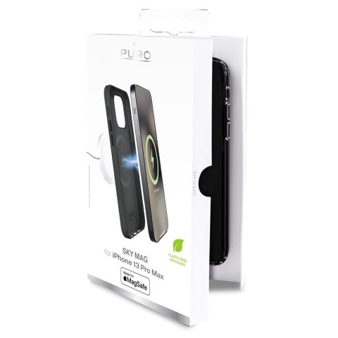 PURO SKYMAG - Etui iPhone 13 Pro Max certyfikat Made for MagSafe (czarny) PURO SKYMAG - Etui iPhone 13 Pro Max certyfikat Made for MagSafe (czarny)