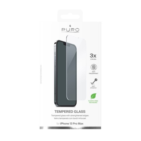 PURO Szkło ochronne hartowane na ekran iPhone 14 Plus / iPhone 13 Pro Max PURO Szkło ochronne hartowane na ekran iPhone 14 Plus / iPhone 13 Pro Max