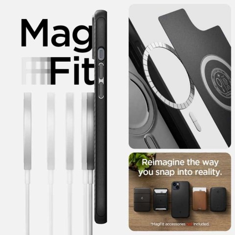 Spigen Mag Armor - Etui do iPhone 15 Plus / iPhone 14 Plus (Czarny)