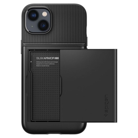 Spigen Slim Armor CS - Etui do iPhone 15 Plus / iPhone 14 Plus (Czarny)