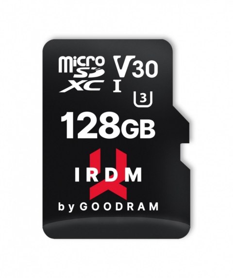 Karta microSD IRDM 128GB UHSI U3 adapter Karta microSD IRDM 128GB UHSI U3 adapter