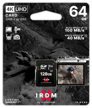 Karta pamięci SD IRDM 64GB UHS-I U3