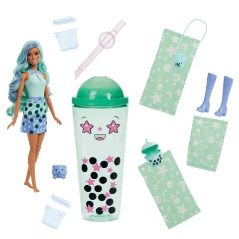 Lalka Barbie Pop Reveal Bubble Tea Zielona herbata Lalka Barbie Pop Reveal Bubble Tea Zielona herbata