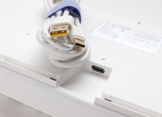Ducky One 2 RGB TKL klawiatura Uniwersalne USB Biały