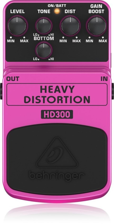 Behringer HD300 pedał z efektami Pedał ekspresji Czarny Behringer HD300 pedał z efektami Pedał ekspresji Czarny