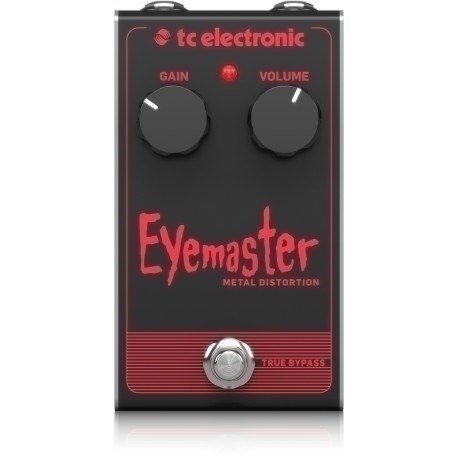 TC Electronic Eyemaster Metal Distortion - Efekt typu distortion TC Electronic Eyemaster Metal Distortion - Efekt typu distortion