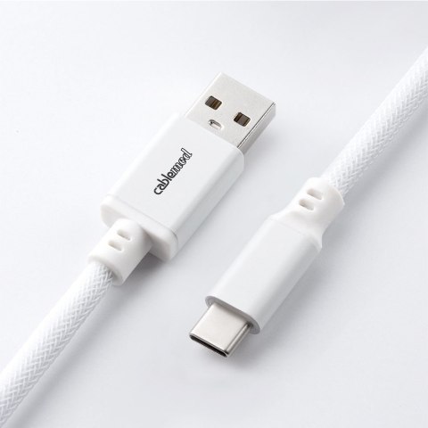 Cablemod CM-CKCA-CW-WW150WW-R kabel USB 1,5 m USB A USB C Biały Cablemod CM-CKCA-CW-WW150WW-R kabel USB 1,5 m USB A USB C Biały