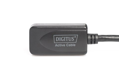 Kabel DIGITUS DA-73102 (USB ; 20m; czarny) Kabel DIGITUS DA-73102 (USB ; 20m; czarny)