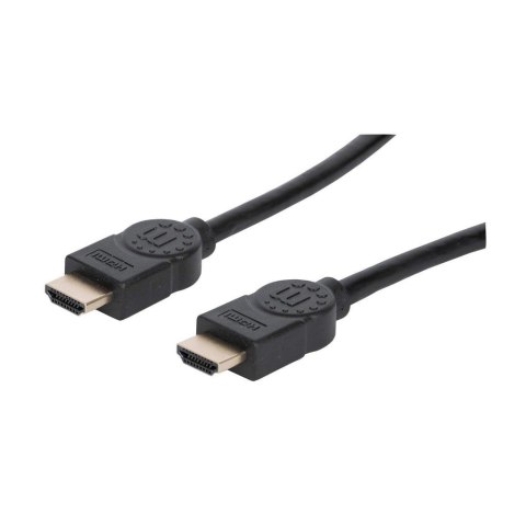 Manhattan 354080 kabel HDMI 2 m HDMI Typu A (Standard) Czarny Manhattan 354080 kabel HDMI 2 m HDMI Typu A (Standard) Czarny