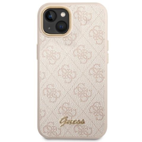 Guess 4G Metal Camera Outline Case - Etui iPhone 14 Plus (Różowy)