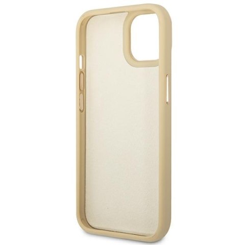 Guess Croco Collection - Etui iPhone 14 Plus (złoty)