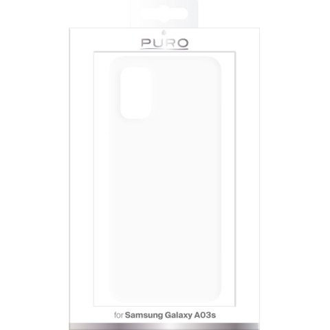 PURO 0.3 Nude - Etui Samsung Galaxy A03s (przezroczysty) PURO 0.3 Nude - Etui Samsung Galaxy A03s (przezroczysty)