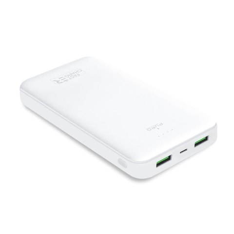 PURO White Fast Charger Power Bank - Power bank dla smartfonów i tabletów 20000 mAh, 2xUSB-A + 1xUSB-C (biały) PURO White Fast Charger Power Bank - Power bank dla smartfonów i tabletów 20000 mAh, 2xUSB-A + 1xUSB-C (biały)