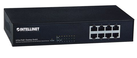 INTELLINET SWITCH ETHERNET 8X 10/100MBPS RJ45 POE/ INTELLINET SWITCH ETHERNET 8X 10/100MBPS RJ45 POE/