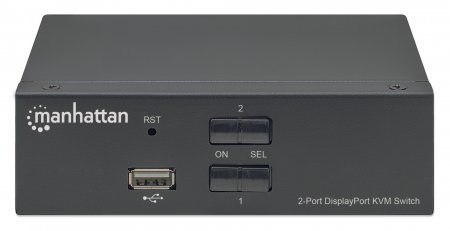 MANHATTAN PRZEŁĄCZNIK KVM DISPLAYPORT/USB 2X1 4K*6 MANHATTAN PRZEŁĄCZNIK KVM DISPLAYPORT/USB 2X1 4K*6