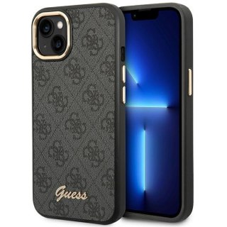 Guess 4G Metal Camera Outline Case - Etui iPhone 14 Plus (Czarny)