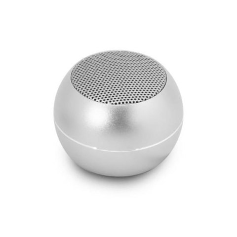 Guess Mini Bluetooth Speaker 3W 4H - Głośnik Bluetooth 5.0 (srebrny) Guess Mini Bluetooth Speaker 3W 4H - Głośnik Bluetooth 5.0 (srebrny)