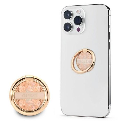 Guess Ring Stand Paisley - Magnetyczny uchwyt na palec do telefonu (Gold) Guess Ring Stand Paisley - Magnetyczny uchwyt na palec do telefonu (Gold)